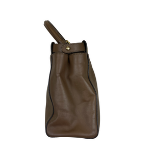 Peekaboo Medium Leather Brown GHW