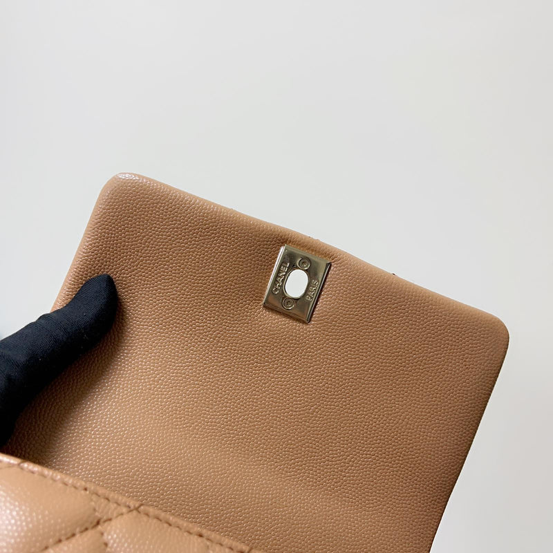 Mini Coco Handle Flap Caramel LGHW