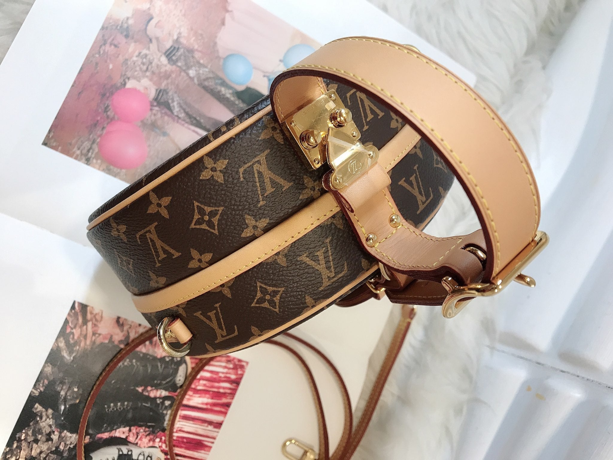 Petite Boîte Chapeau Monogram Canvas Crossbody Bag – Bag Religion