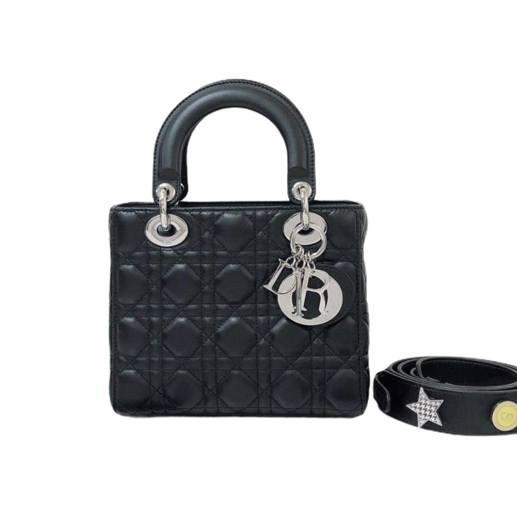 My Lady Dior Bag Black SHW