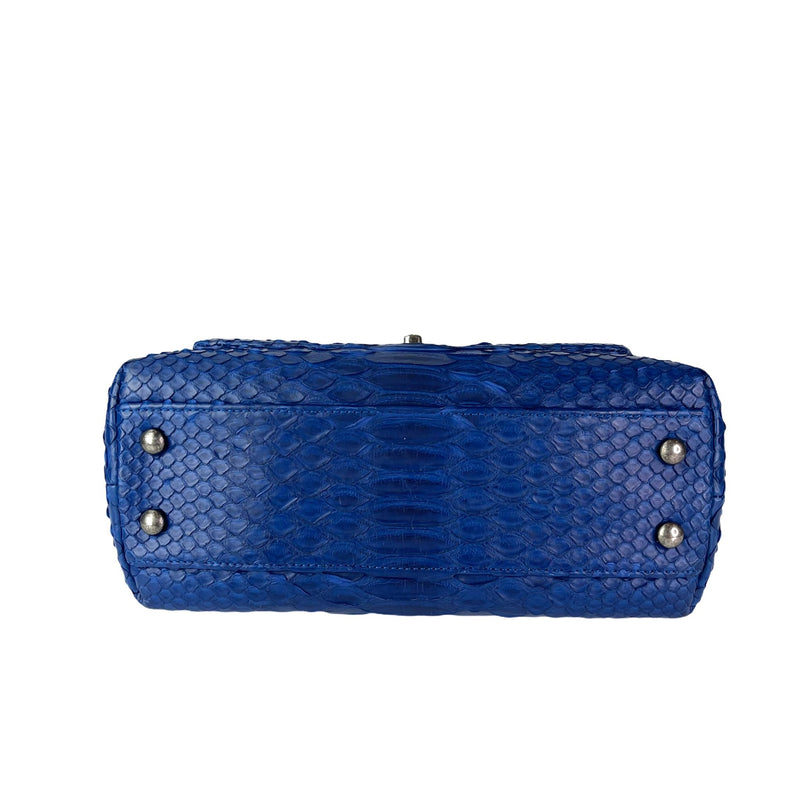 Python Coco Handle Flap Blue with RHW