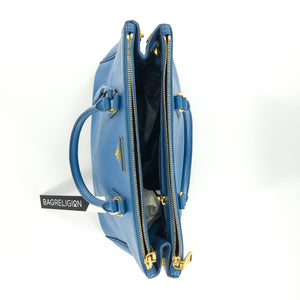 Saffiano Lux Galleria Double Zip Tote