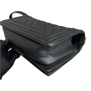 Limited Edition Paris Dallas Boy Medium Calfskin Black RHW