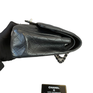 Classic Flap Caviar Medium Black SHW