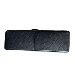 Classic Double Flap Jumbo Caviar Black SHW