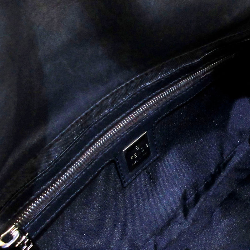 Leather Baguette Black - Bag Religion