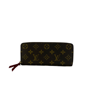 Clemence Wallet Monogram Canvas Brown GHW