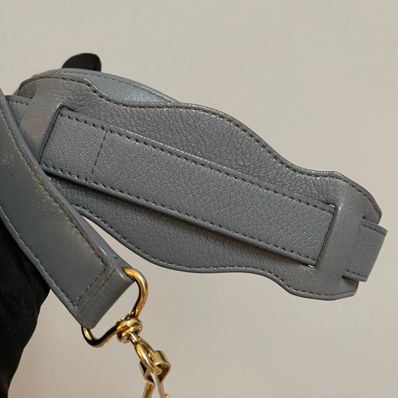 Classic Mini City Metallic Edge Bag Grey