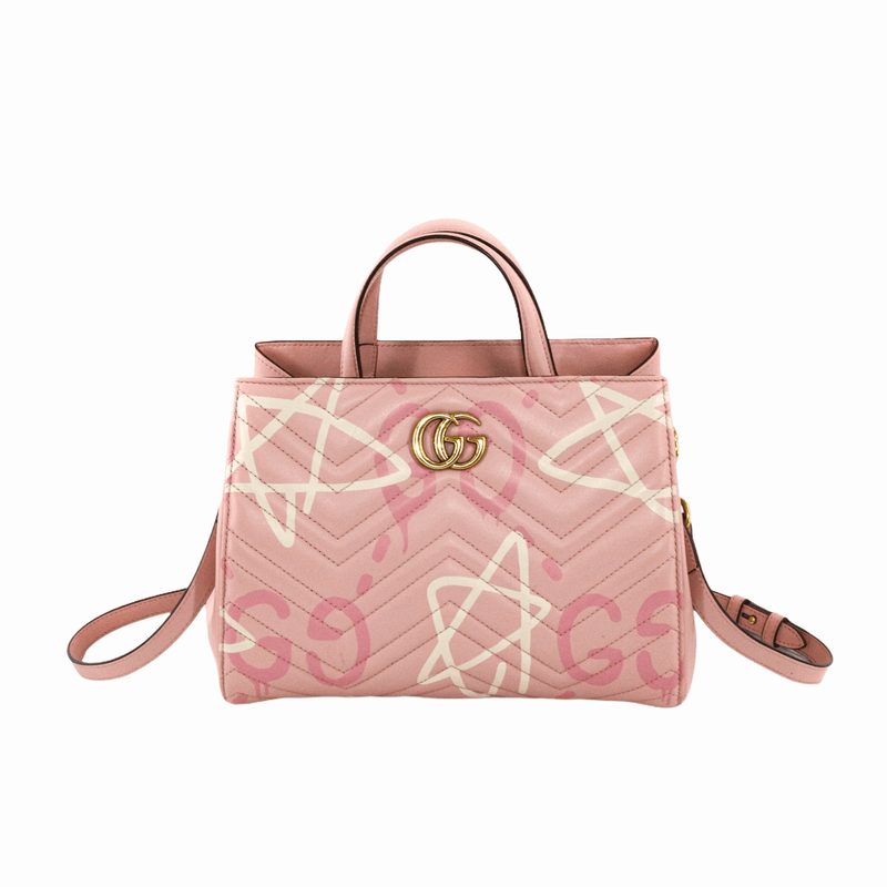 GG Marmont Tote Matelasse Gucci Ghost Small