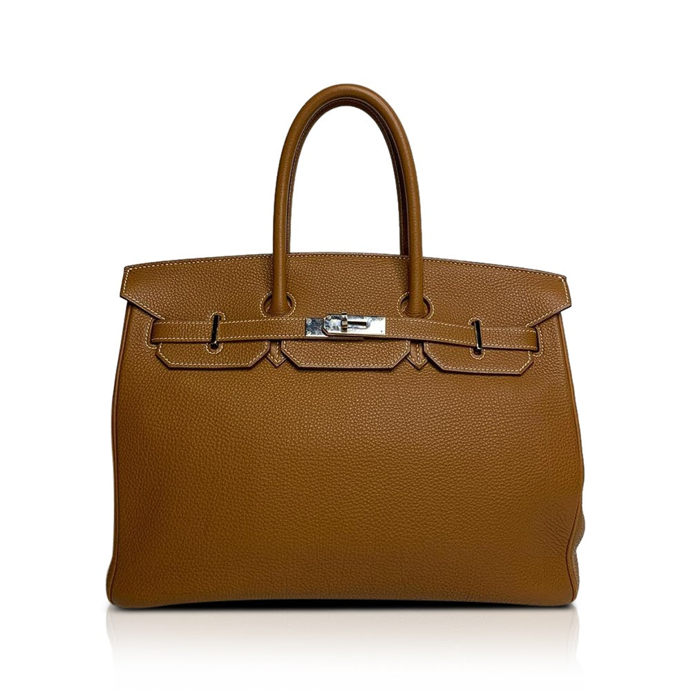 Birkin 35 Gold Togo Leather with PHW