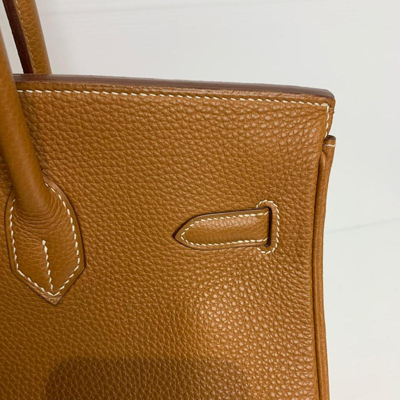 Birkin 35 Gold Togo Leather with PHW