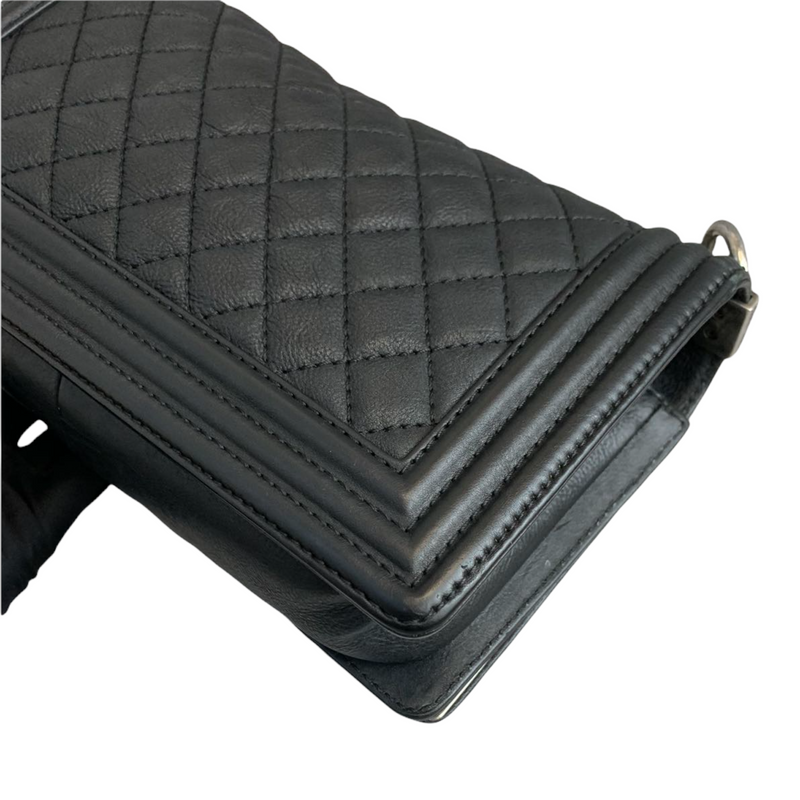 Limited Edition Paris Dallas Boy Medium Calfskin Black RHW