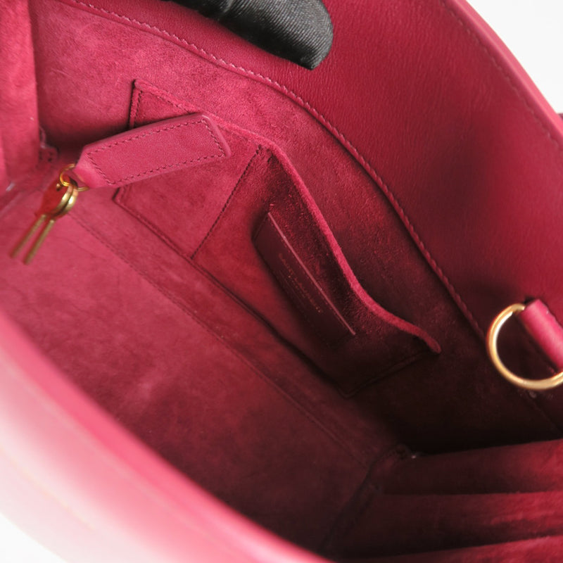 Nano Sac De Jour in Smooth Burgundy Leather