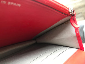 Timeless CC Wallet on Chain in Red Caviar