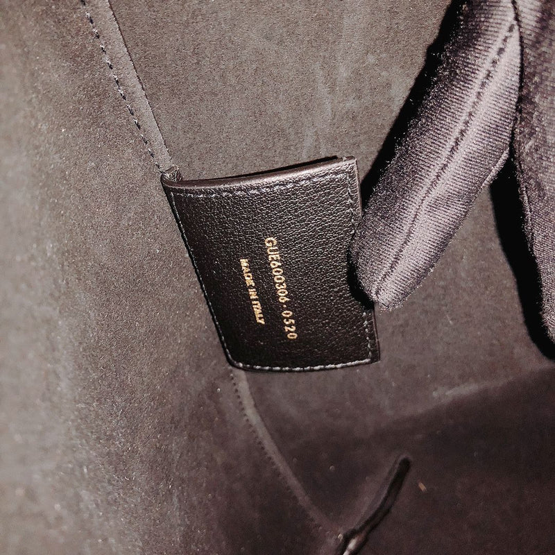 North South Shopping Tote Black GHW