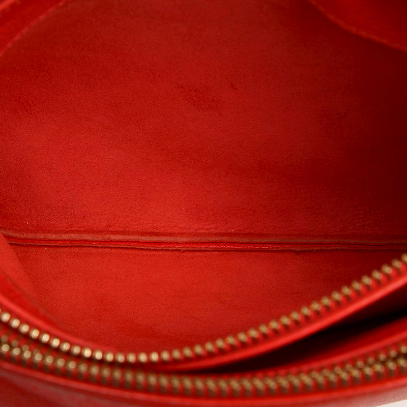 Trio Leather Shoulder Bag Red - Bag Religion