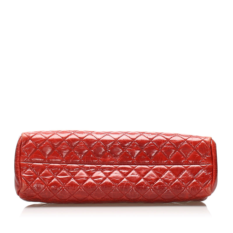 Chanel Mademoiselle Bowling Bag Red