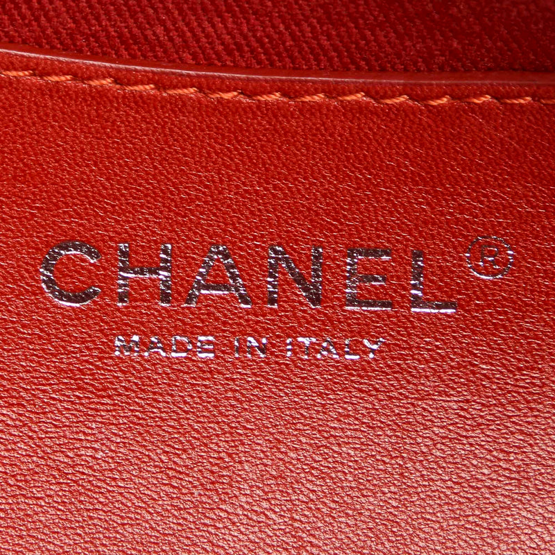 Chanel Mademoiselle Bowling Bag Red