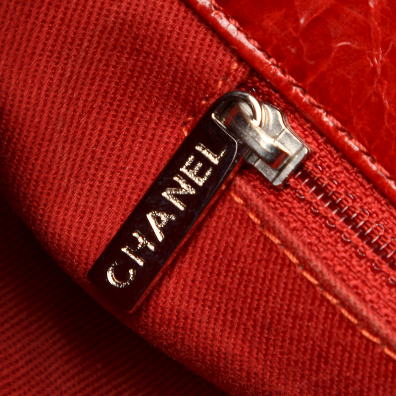 Chanel Mademoiselle Bowling Bag Red