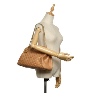 Chanel Mademoiselle Bowling Bag Brown