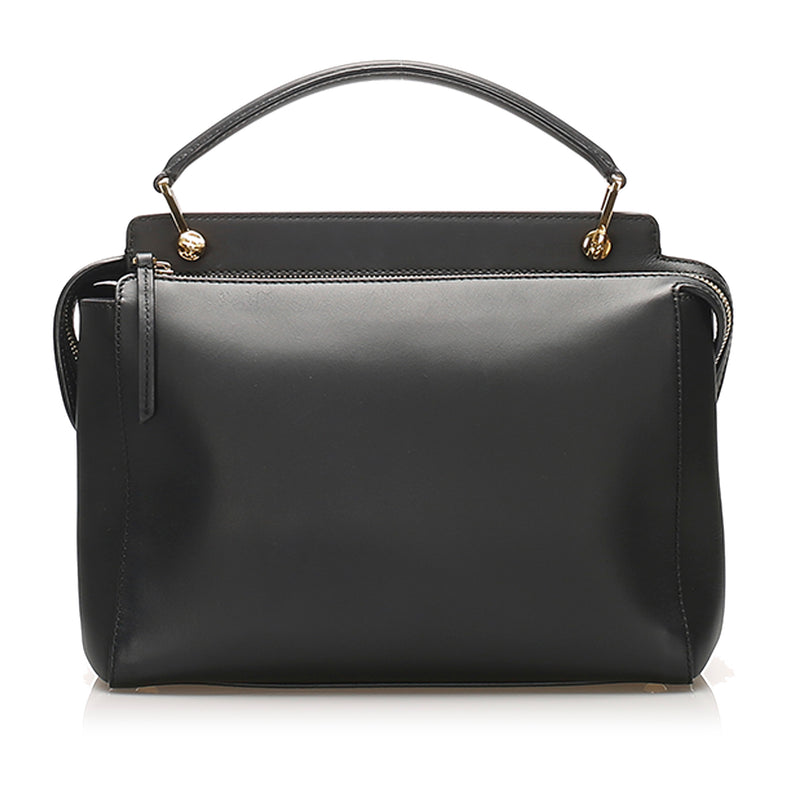 DotCom Studded Leather Satchel Black - Bag Religion