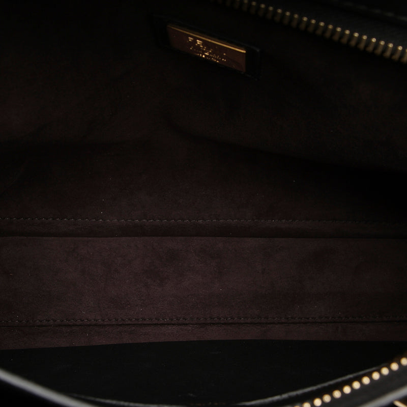 DotCom Studded Leather Satchel Black - Bag Religion