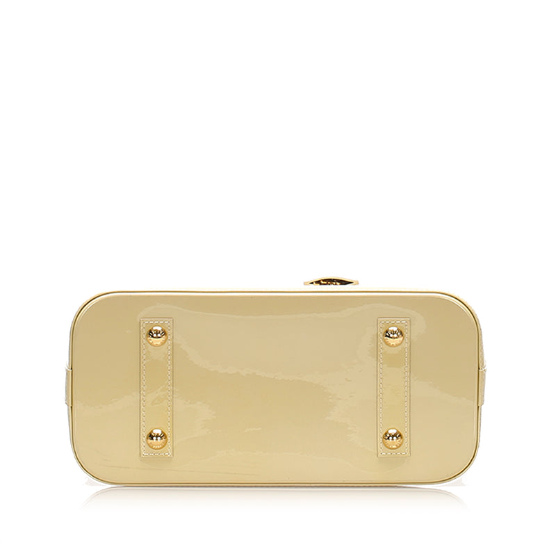 Louis Vuitton Vernis Alma PM White