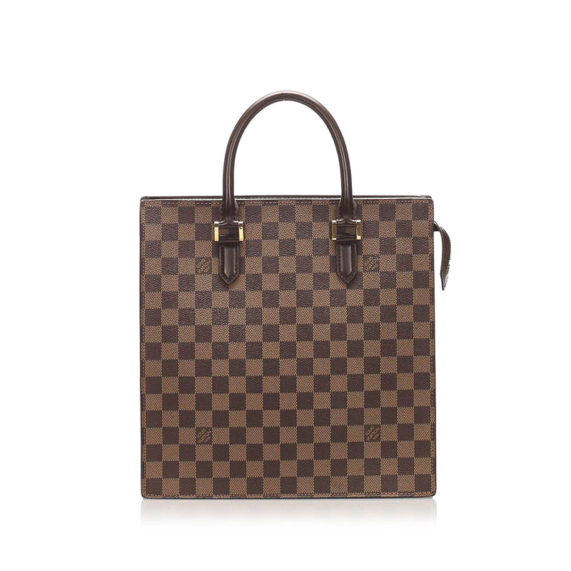 Louis Vuitton Damier Ebene Venice Sac Plat PM Tote