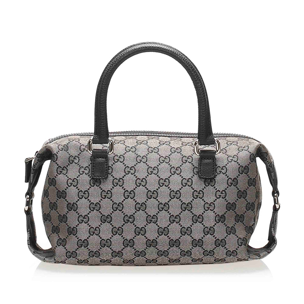 GG Canvas Handbag Gray - Bag Religion