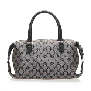 GG Canvas Handbag Gray - Bag Religion