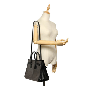 Sac De Jour Studded Leather Satchel Black - Bag Religion