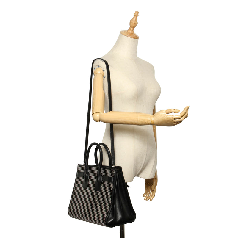 Sac De Jour Studded Leather Satchel Black - Bag Religion