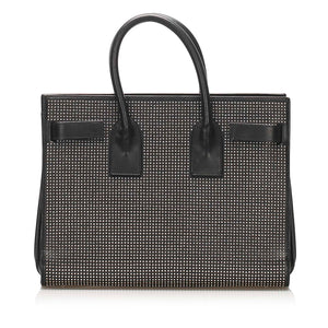 Sac De Jour Studded Leather Satchel Black - Bag Religion