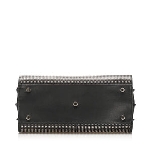 Sac De Jour Studded Leather Satchel Black - Bag Religion