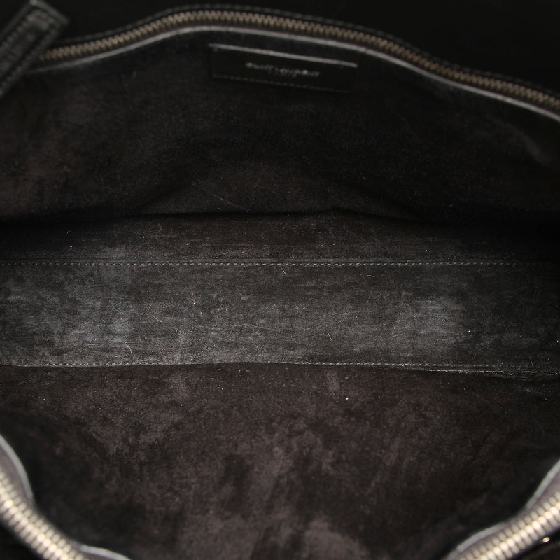 Sac De Jour Studded Leather Satchel Black - Bag Religion