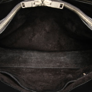 Sac De Jour Studded Leather Satchel Black - Bag Religion