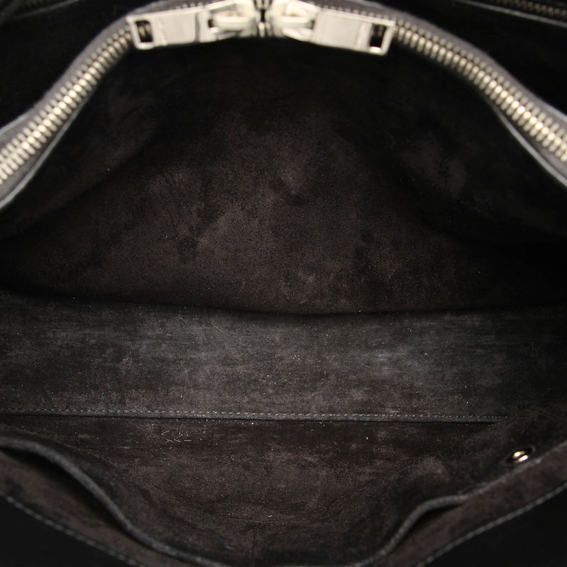Sac De Jour Studded Leather Satchel Black - Bag Religion