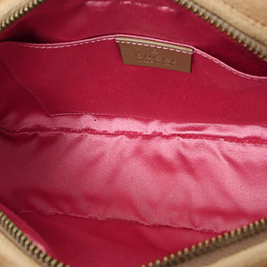 GG Marmont Velvet Crossbody Bag Brown - Bag Religion