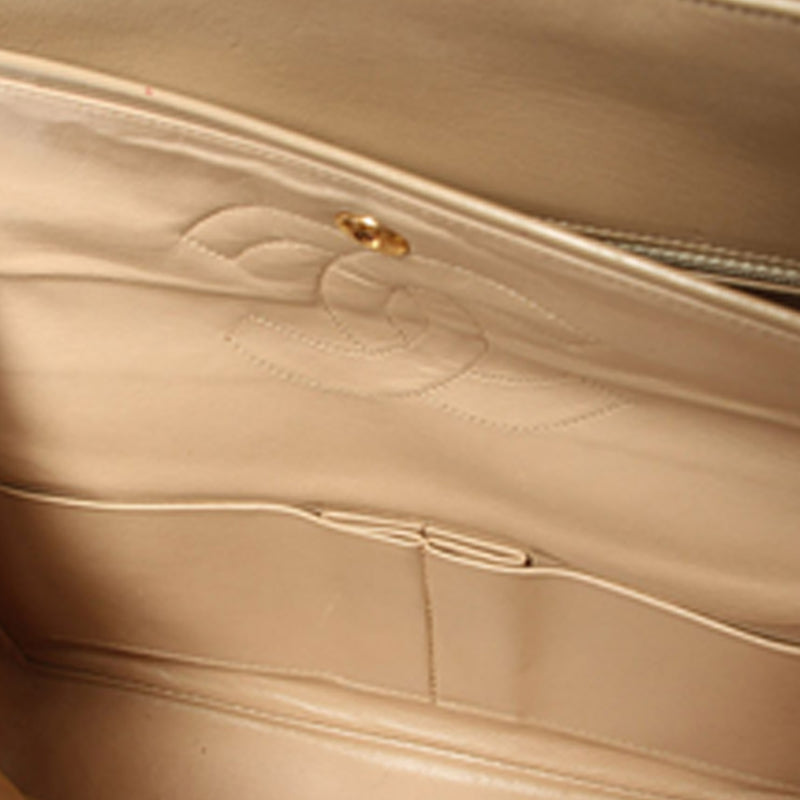 CC Timeless Classic Lambskin Double Flap Bag Brown - Bag Religion