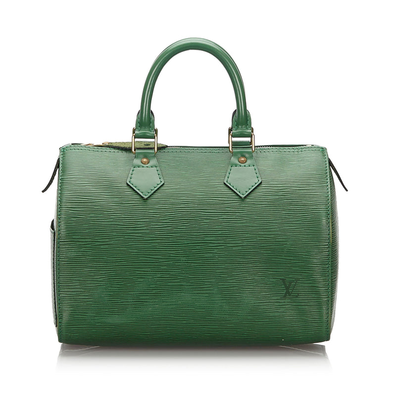 green epi leather