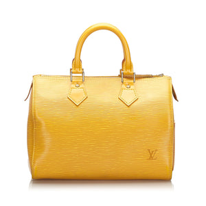 Yellow Epi Leather Body Speedy 25