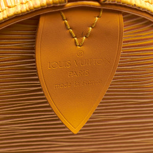 Yellow Epi Leather Body Speedy 25