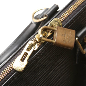 Black Alma PM Epi Leather Body