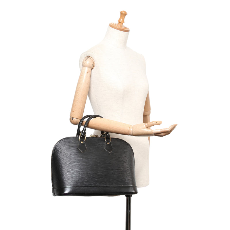 Louis Vuitton Epi Alma PM Black