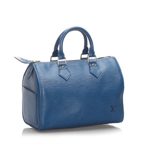 Louis Vuitton Epi Speedy 30 Blue