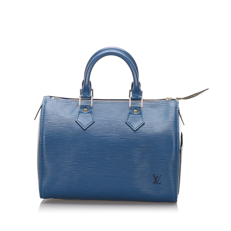 Louis Vuitton Epi Speedy 30 Blue