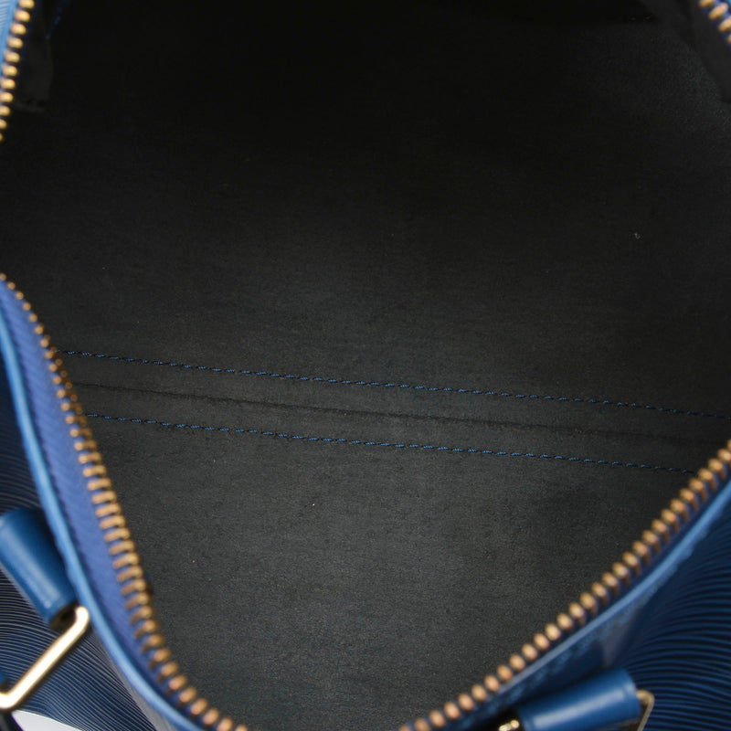 Louis Vuitton Epi Speedy 30 Blue