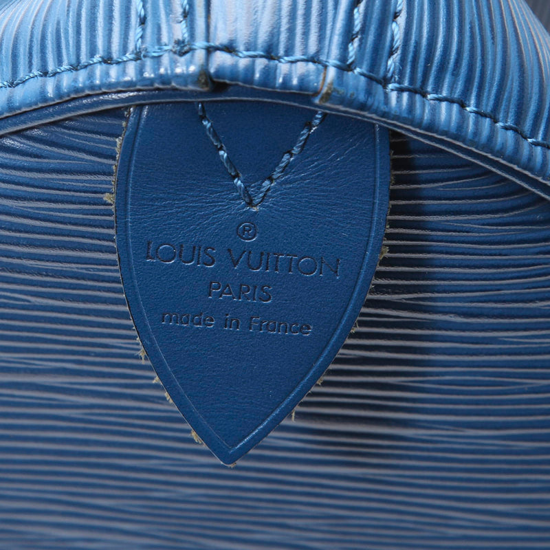 Louis Vuitton Blue Epi Speedy 30 QJB0FZTYBB001