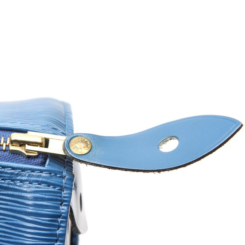 Louis Vuitton Epi Speedy 30 Blue