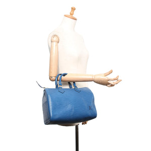 Louis Vuitton Epi Speedy 30 Blue